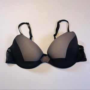 34B La Senza BODY KISS black nude bra